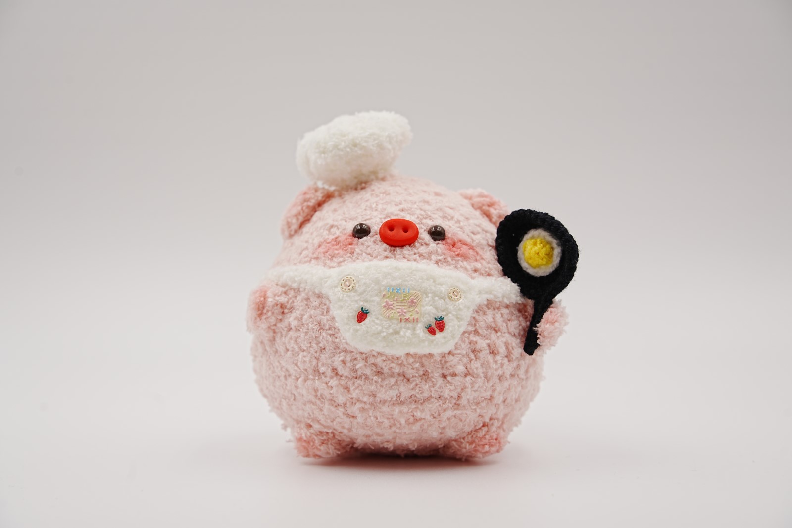 crochet-pig-002 Chef Pig - Image 1