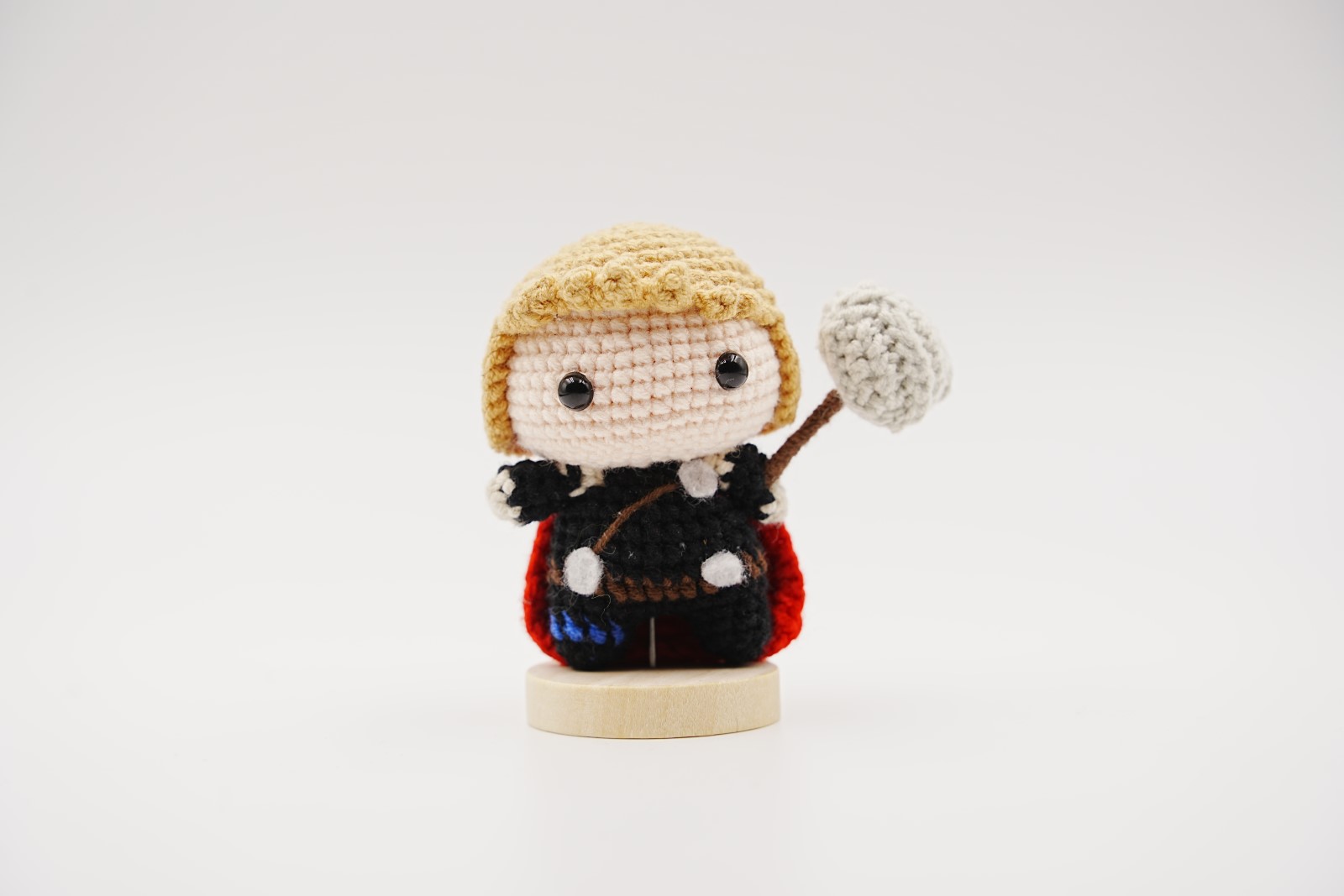 crochet-superhero-006 Thunder Hero Doll - Image 1