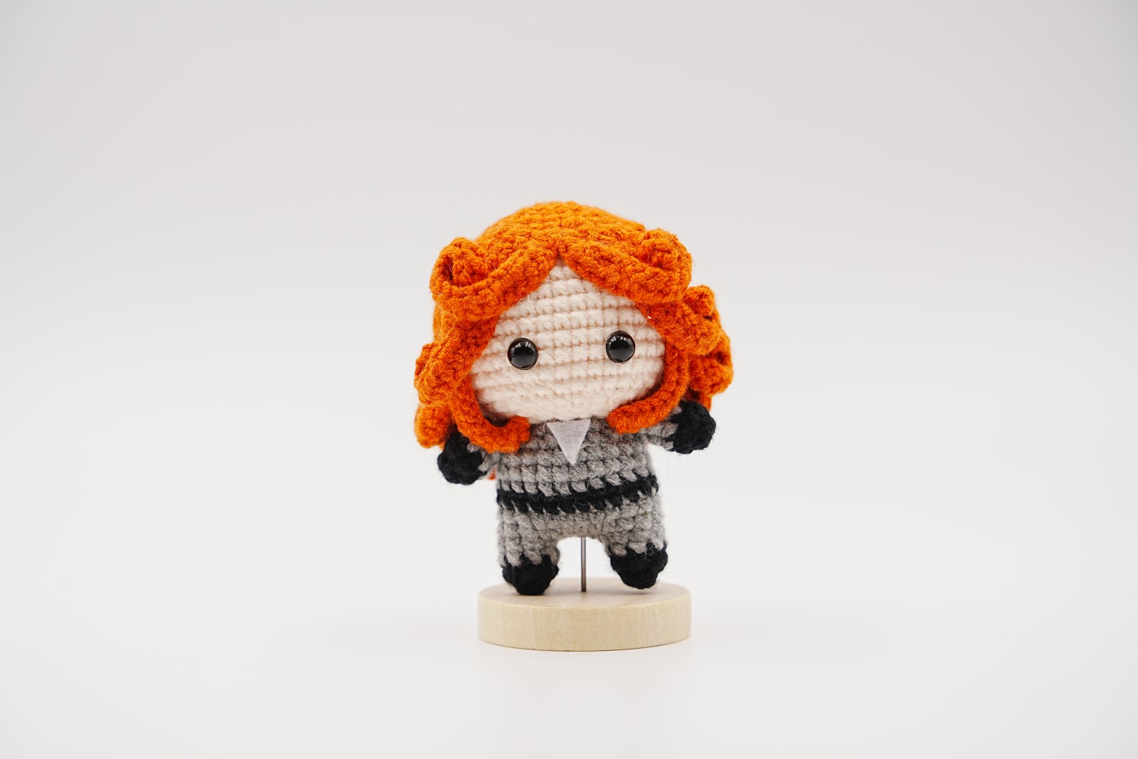crochet-superhero-008 Shadow Hero Doll - Image 1